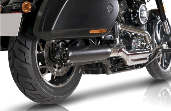 SLIP ON SCHALLDÄMPFER REVOLVER  FÜR SOFTAIL SPORTGLIDE AB BJ 2021 EURO 5 MIT EG ABE