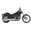 FULL EXHAUST SYSTEM  BIG SHOTS LONG" 2-1-2  FOR SOFTAIL  MY 99-06 - EU APPROVED