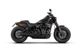 CLUB STYLE ABGASANLAGE  2-1  "DESTROYER"  SS STEEL BLACK FÜR M8 SOFTAIL MIT EG ABE EURO 4 & 5