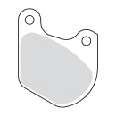 MCS, brake pads front & rear. Organic