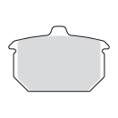 TRW, Bremsbeläge hinten. Organisch