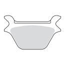 TRW Bremsbeläge hinten, organisch