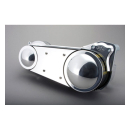 BDL, 3" Street Drive Riemenantriebssatz. Ölfilter. Poliert