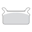 BREMSBELÄGE. HINTEN