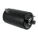 Starter motor, Hitachi style. Black