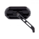 Arlen Ness Sidekick caged mirror right contrast black