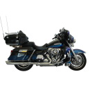 V Performance, Banger slip-on mufflers. Chrome  04-17 FLT/Touring models