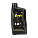 Vspec, brake fluid DOT 4. 1 liter