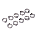 QUETSCHSCHLAUCHSCHELLE, 5/8 ZOLL ID 10 Pack