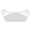 EBC, Satz Bremsbeläge. Organisch