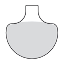 EBC, brake pad set. Organic