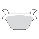 EBC, Satz Bremsbeläge. Organisch