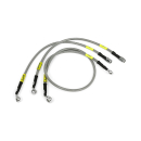 Goodridge Bremsleitung vorne, rostfrei klar beschichtet