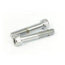 PM, caliper to bracket mount bolt kit, 11.5". Chrome