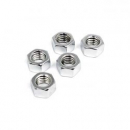 5/16-24 hex nut chrome - 25 pack