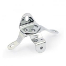 OEM style top motor mount. Chrome