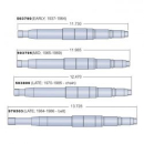 Andrews, 4-speed transmission mainshaft