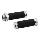 Handlebar grip set, Caliber. Polished