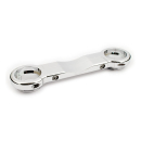 Fork brace, 41mm, solid. Chrome