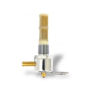 Monster-Show Benzinhahn, runder Körper. Linker Auslass