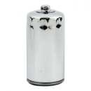 MCS, spin-on oil filter with top nut. Chrome