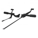 Evo XL forward control kit. ISO pegs. Black