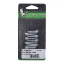 GW, Tappet Block Mount Kit, 12-kantig. Verchromt.