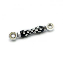 Schaltstange „Drilled“. Schwarz.