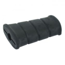 Repl. rubber for flat kick pedal. Black