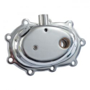 Transmission end cover. kickstart. Chrome