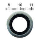 James, drain plug seal washer. Bonded steel (1p)