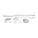Kuryakyn, 3" forward control extension kit. Chrome
