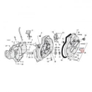 Cometic oil seal, transm. shifter shaft / clutch release