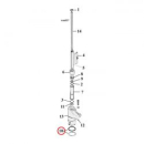 Cometic, tappet guide o-ring. Upper