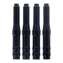 Dippert, 91-03 XL Aluminium Stößelstangenabdeckungssatz. Schwarz