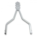 Cycle Visions Moneytube Sissy Bar 18“, chrom