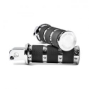Performance Machine, XLS passenger foot pegs. Chrome