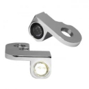 *4 DAYS EXTRA TRANSIT TIME* HeinzBikes, Nano below bar turn signals. Chrome