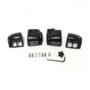 Switch housing set, black