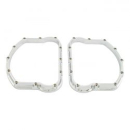 Paughco, Panhead „Sculpted” D-Ringe. Chrom