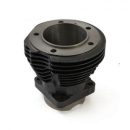 '+.200" 3-5/8" big bore shovel cylinder rear, black