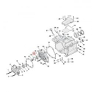 Ball bearing, transmission bearing housing