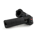 KOSO, Titan-X beheizter Griffsatz. Schwarz