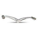 Arlen Ness, Fersen-/Zehen-Schalthebel-Kit. Deep Cut. Chrom