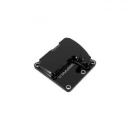 Trask, 'CheckM8' vented transmission top cover. Gloss black