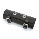 Longride, Werkzeugrolle aus echtem Leder 2.8L. Glatt schwarz