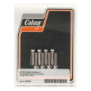 Colony, Tappet Block Mount Kit. OEM-Ausführung, verchromt.