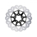 Galfer brake rotor. Wave. Floating. Black/Bright. 300x5mm