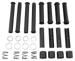 BLACK PUSHROD COVER KITS