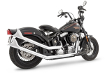 AUSPUFFANLAGE UPSWEEP SHARKTAIL 2-2 FÜR SOFTAIL MIT EG ABE